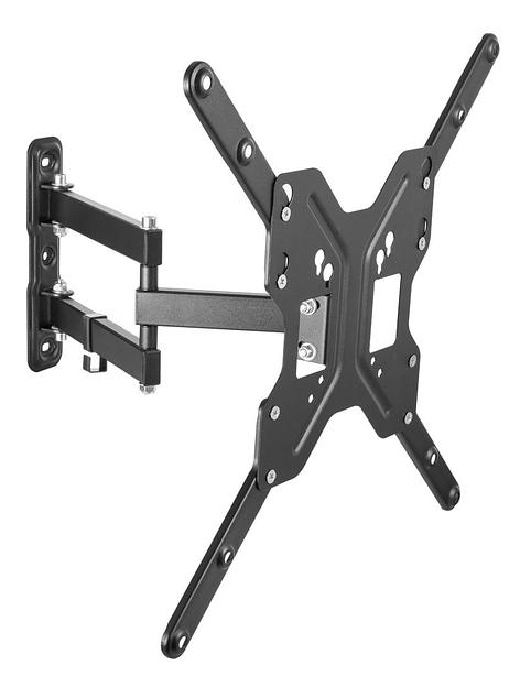 Кронштейн для телевизора Ultramounts UM 905 черный 23"-55" макс.30кг настенный поворотно-выдвижной и наклонный фото 1