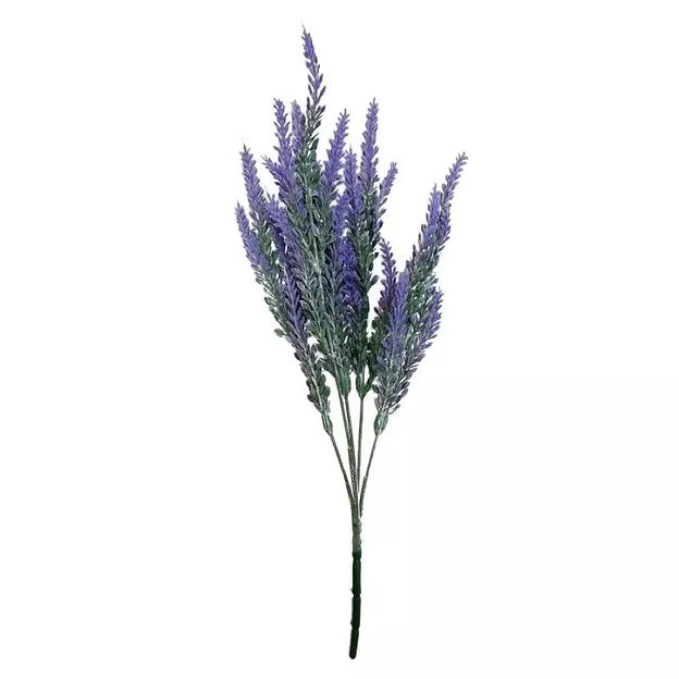 Букет Вереск зелень с колосками 5 веток 36см фото 1