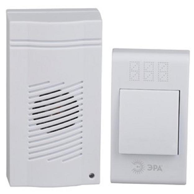 ЭРА Б0018092 Звонок беспроводной C51 {32 мелодии полифония, динамик с индикатором, радиус 100 м} фото 1