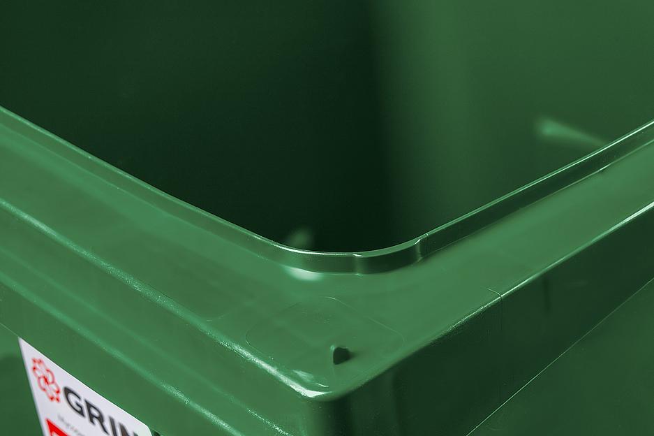 GRINDA МК-120, 120 л, 550 х 480 х 997 мм, мусорный контейнер (3840-12) фото 3