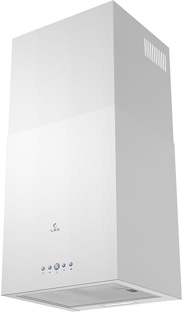 Вытяжка каминная Lex Mono 400 белый управление: кнопочное (1 мотор) фото 1