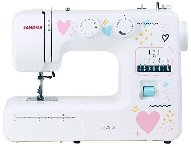 Швейная машина Janome JQ 2515S белый фото 1