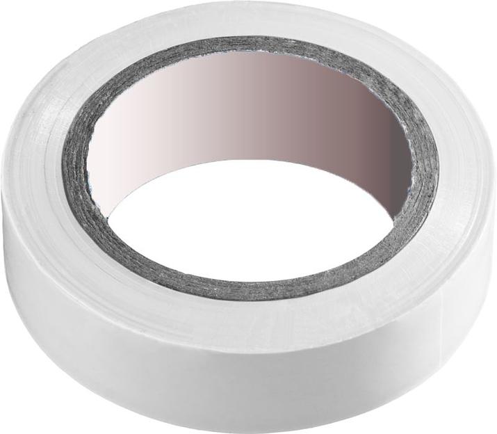 Изолента ПВХ 15мм*20м белая фото 1