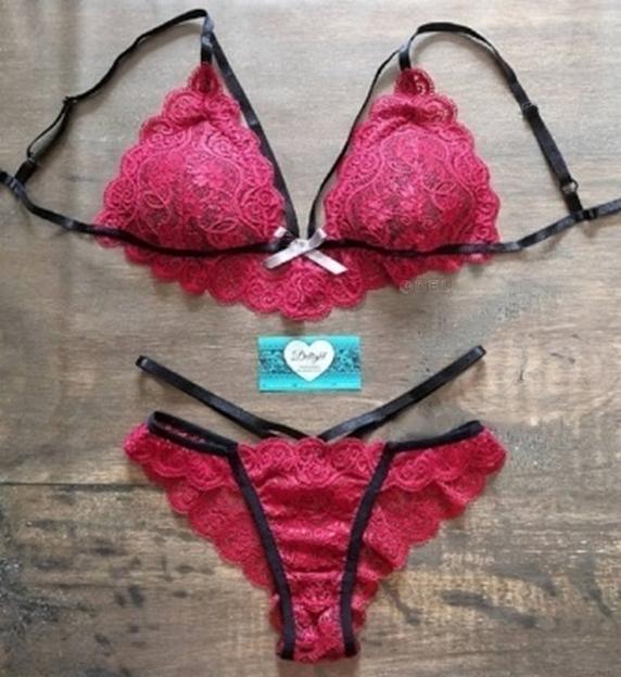 Комплект лиф на поролоновых чашках и трусики-бразильяна ОПТ фото 2