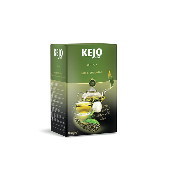 Чай зелёный Kejo foods «Detox Milk Oolong» 100 г ОПТ фото 1