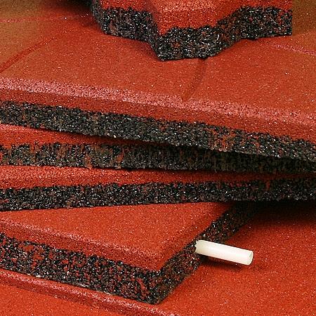 Травмобезопасная брусчатка «Кирпич» EcoStep (толщина 40 мм) ОПТ фото 3