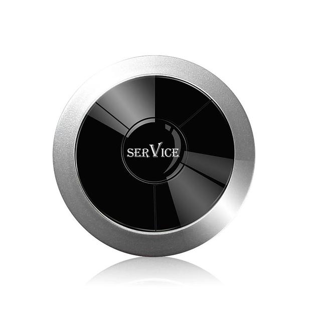 Кнопки вызова универсальные Kromix S22310S. Комплект из 3-х штук, серебристые фото 2