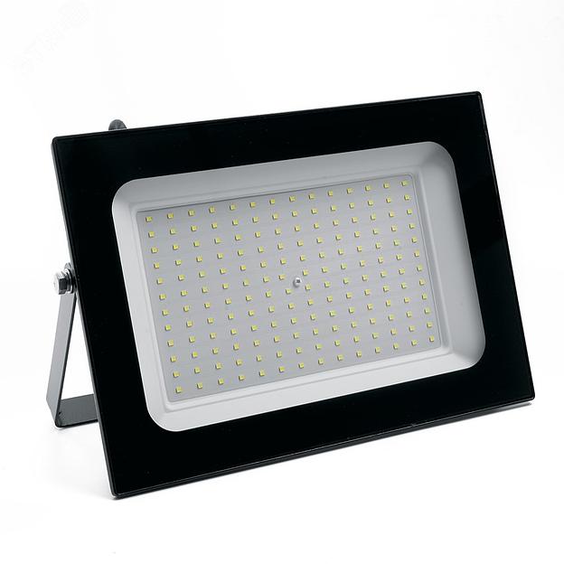 Прожектор светодиодный ДО-200w 6400К 18000Лм IP65 черный фото 1