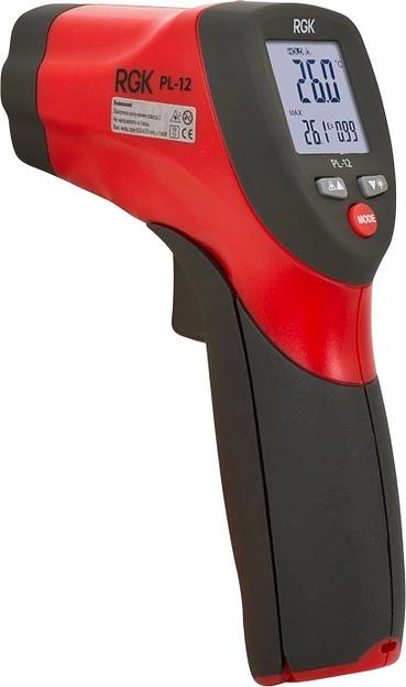 Пирометр RGK PL-12 красный/черный фото 1