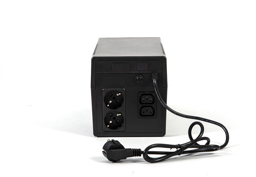 Источник бесперебойного питания Line-interactive RAPAN-UPS 1000 ВА/600 Вт 2,5 мин Tower 2хIEC 320 C13, 2хCEE 7/4 фото 2