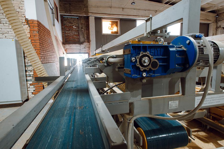 Механизация четырёхстороннего станка фото 10