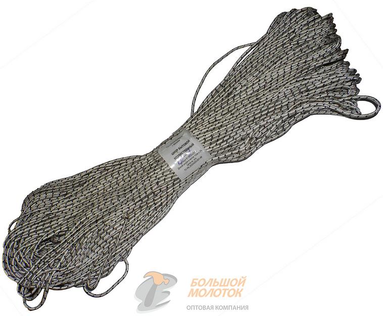 Веревка п/а 16-ти прядная 3 мм (100 м) фото 1