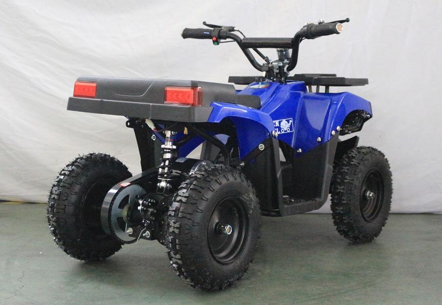 Квадроцикл GreenCamel Гоби K24 (36V 800W R6 Цепь) синий фото 4