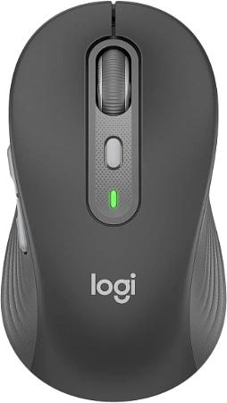 Мышь Logitech M750 графитовый оптическая (4000dpi) беспроводная BT/Radio USB (5but) фото 1