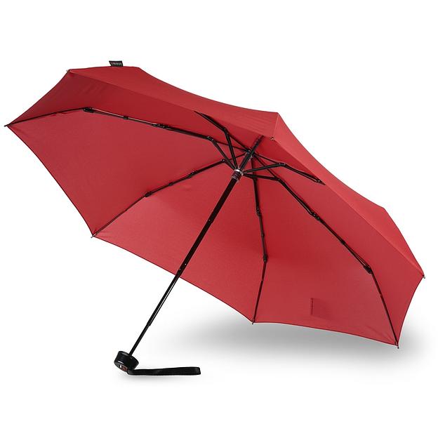 Зонт Knirps механический T.020 Small Manual DARK RED UV PROTECTION 95 3020 1510 фото 3