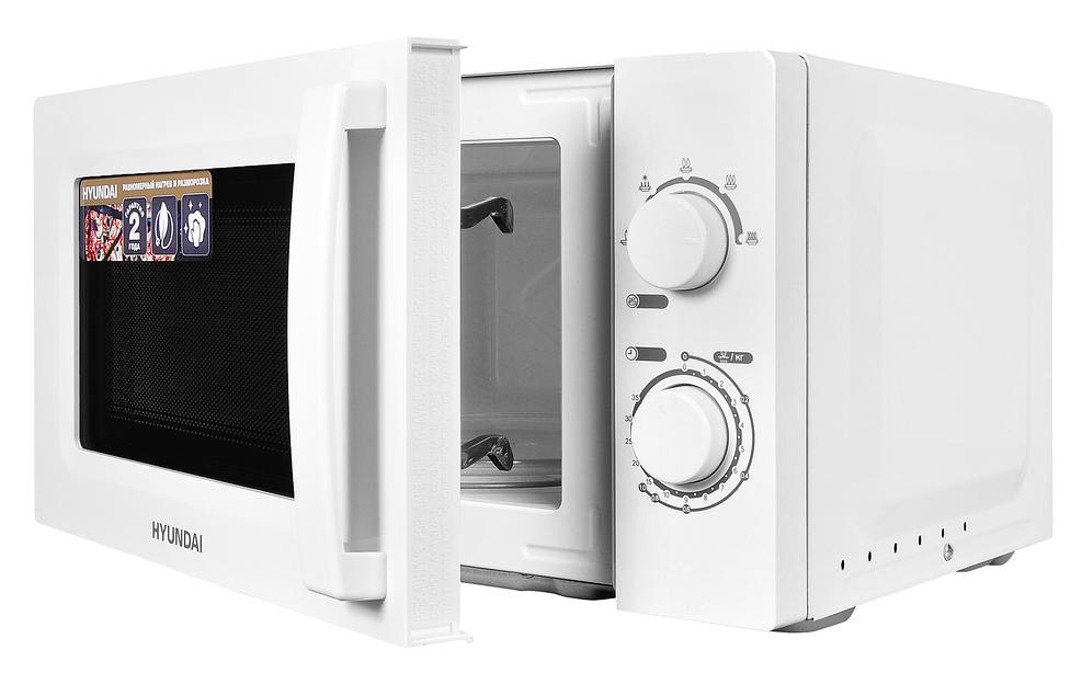 Микроволновая Печь Hyundai HYM-M2005 20л. 700Вт белый фото 7