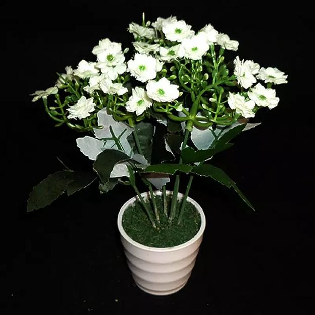 Букет искусственных цветов в горшке 536 фото 1