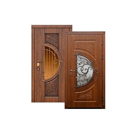 Нержавеющие металлические входные двери КорНет фото 3