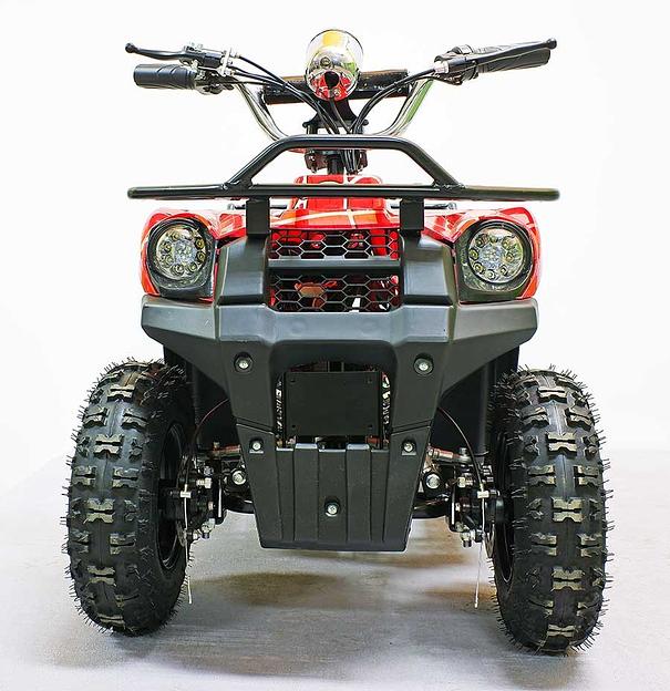 Квадроцикл GreenCamel Гоби K40 (36V 800W R6 Цепь) быстросъём, красный паук фото 2