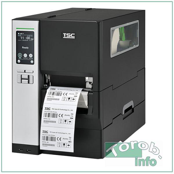 TSC MH 640T - промышленный принтер этикеток. 600dpi, 152 мм/с, дисплей 4,3", длина печати 2540 мм фото 1