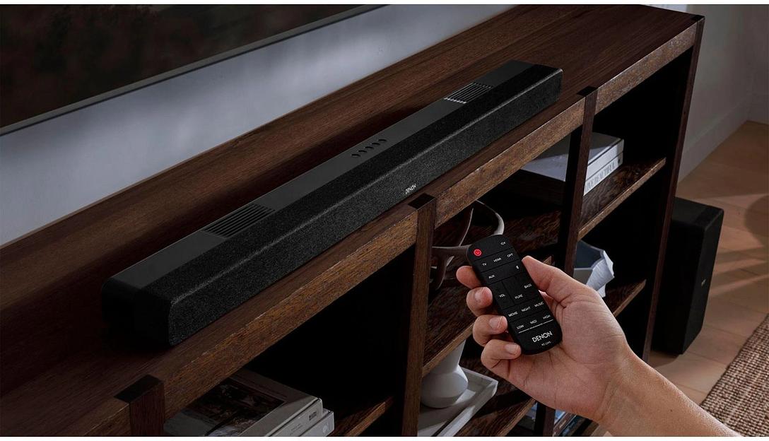 Саундбар Denon DHT-S517 3.1.2 150Вт черный фото 9