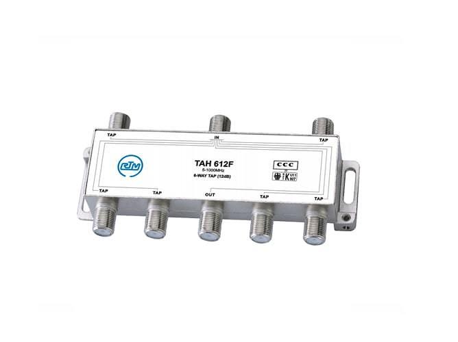 Абонентский ответвитель на 6 отводов ТАН 612F (6х12/16/20dB,5-1000МНz) фото 1