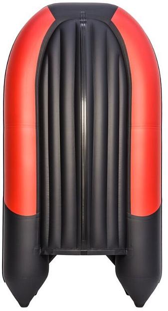 Лодка Ривьера Компакт 2900 НДНД, 2900*1500*420 мм., цвет: красный-черный фото 4