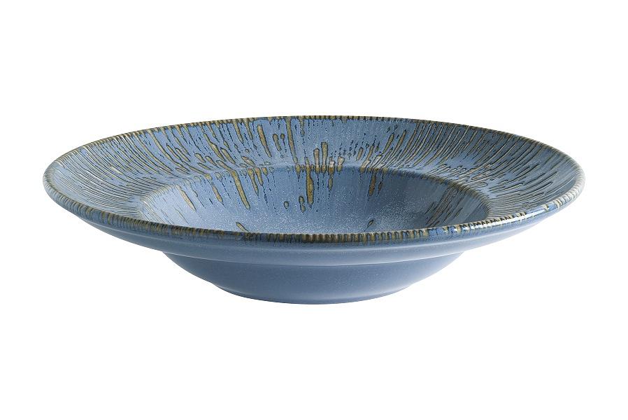 Тарелка d=240 мм. глубокая 400 мл. h=52 мм. Снэл Небо, форма Гурмэ /1/6/ фото 1