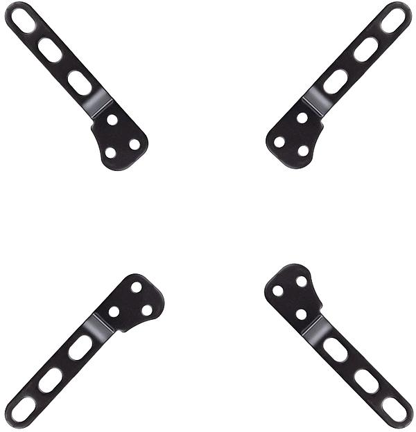 Кронштейн-адаптер для телевизора Kromax ADAPTER-200 черный 33"-43" макс.20кг настольный фиксированный фото 1