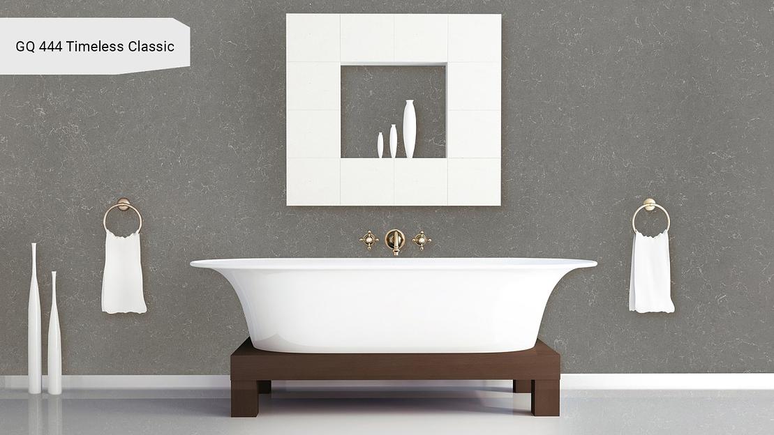 Кварцевый камень Grandex quartz «GQ 444 Timeless Сlassic» ОПТ фото 3