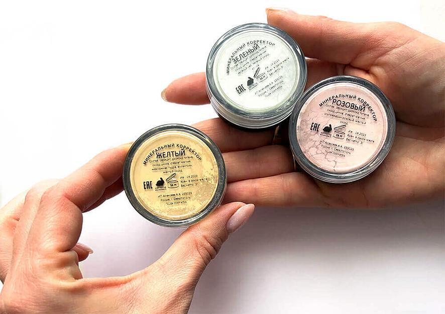 Минеральный корректор Розовый освежающий, опт фото 3