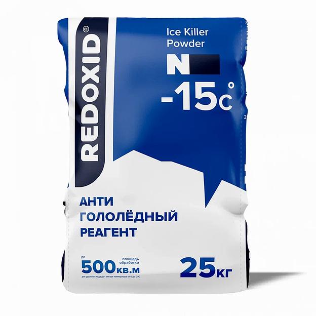 Гранулированный антигололёдный реагент «Ice Killer  Powder N» 25 кг ОПТ фото 1