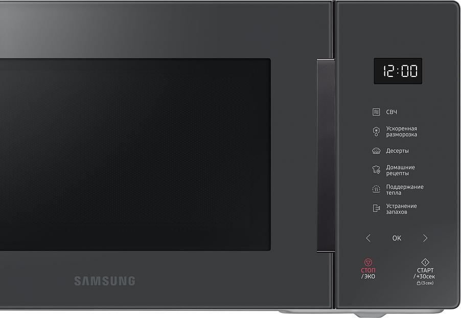 Микроволновая Печь Samsung MS23T5018AC/BW 23л. 800Вт антрацит фото 6