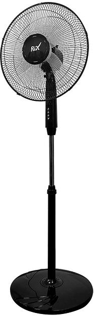 Вентилятор напольный RIX RSF-4500R 45Вт скоростей:3 ПДУ черный фото 1