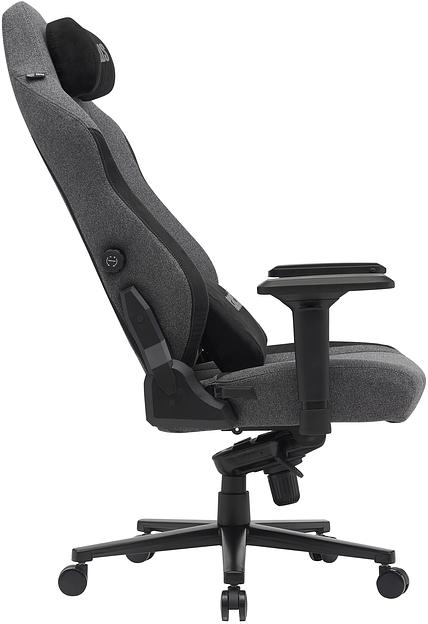 Кресло Cactus CS-CHR-MAG-GY серый/черный крестов. сталь фото 4