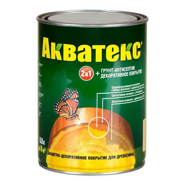 Защитное покрытие для дерева Акватекс «2в1» ОПТ фото 1