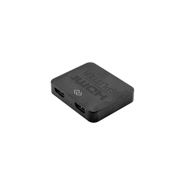 Сплиттер аудио-видео Digma DHSP-v1.4x2PS, HDMI (f) - 2хHDMI (f), ver 1.4, черный фото 1