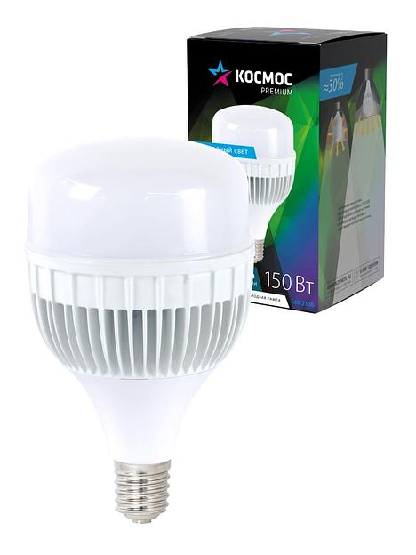 Лампа светодиодная LED 150Вт 220В Е40 D210х240 6500К дневной 13200 лм фото 1