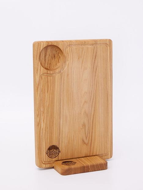 Сервировочная доска деревянная Woodlin «Прайм» ОПТ фото 3