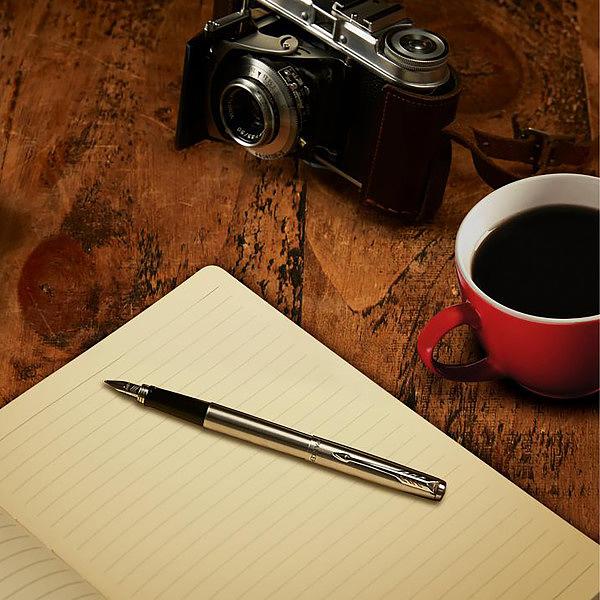 Набор ручек Parker Jotter Core FK61 (CW2093258) Stainless Steel сталь нержавеющая подар.кор. ручка перьевая, ручка шариковая фото 3