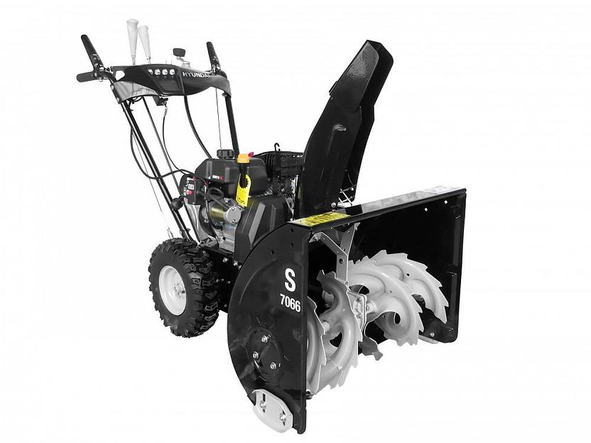 Снегоуборщик бензиновый Hyundai S 7066 7л.с. фото 2
