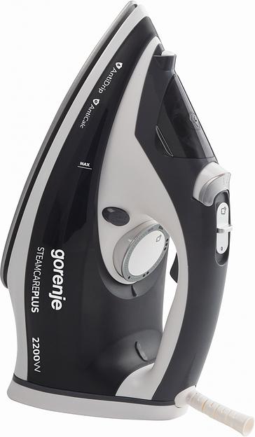 Утюг Gorenje SIH2200DGT 2200Вт черный/белый фото 2