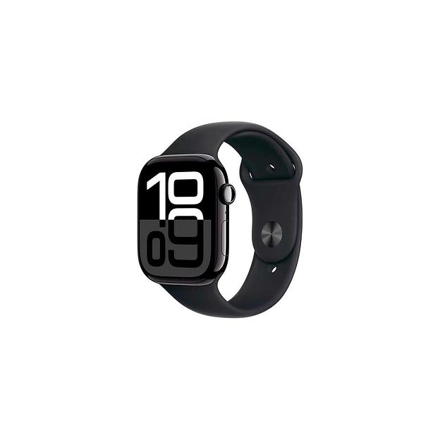 Смарт-часы Apple Watch Series 10 A2999, 46мм, 2.1", черный/черный [mwwq3lw/a] фото 1