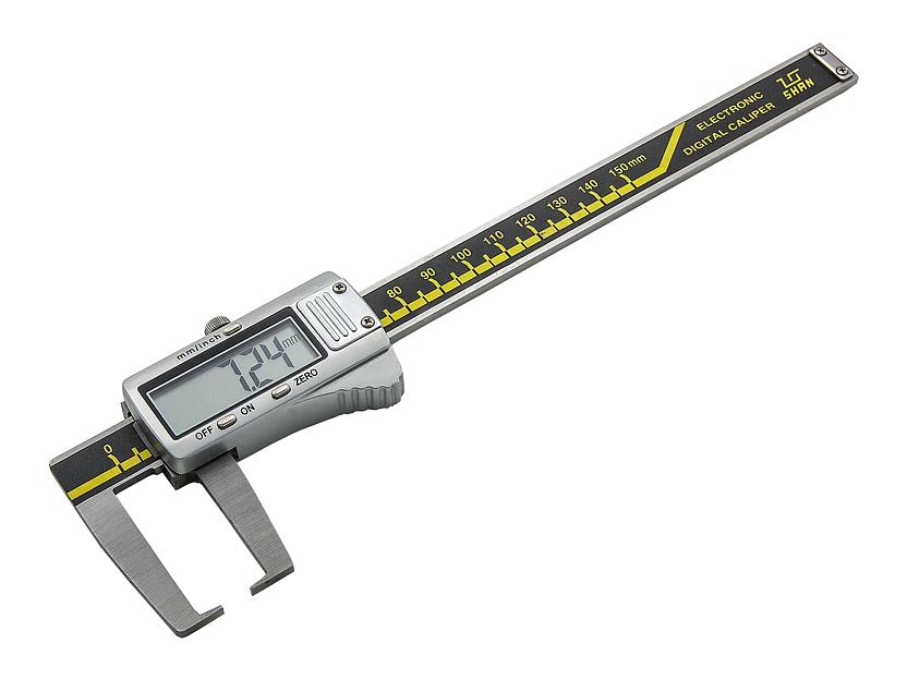 Штангенциркуль д/нар.канавок ШЦЦСК-5-200 0,01 электр. губ.80мм SHAN с поверкой фото 1