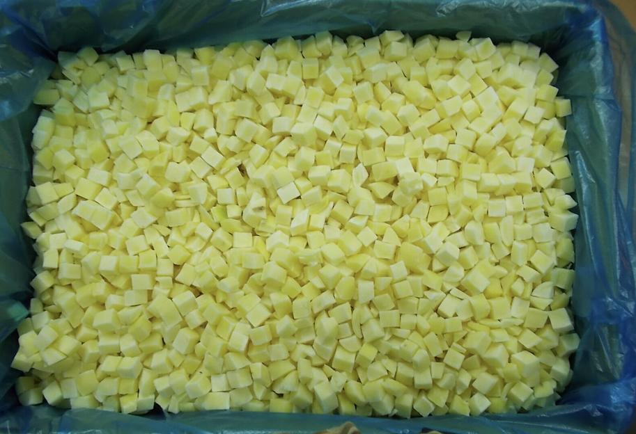 Картофель кубик замороженный 10 кг, опт фото 1