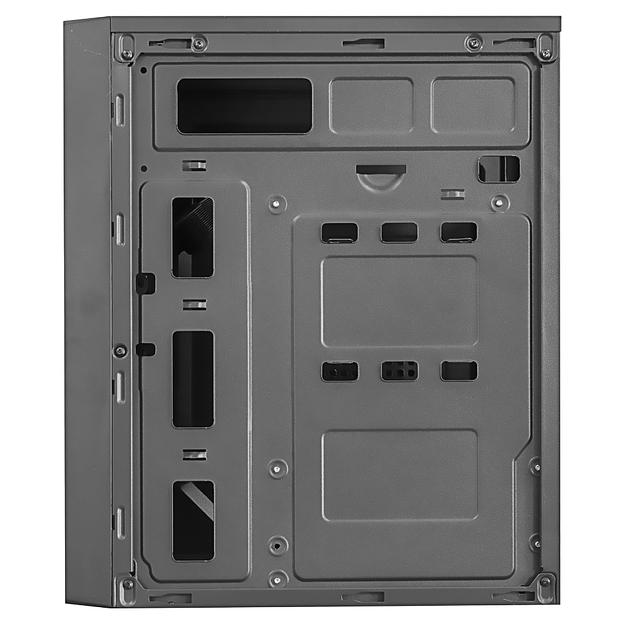 Корпус Ginzzu B190, Без БП, mATX, чёрный, FAN, 2xUSB2, бок: закалённое стекло фото 4