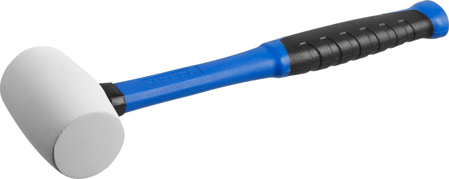 Киянка белая резиновая Профессионал 230 г фото 1