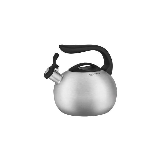 Металлический чайник Rondell RDS-1832, 2.8л, стальной фото 1