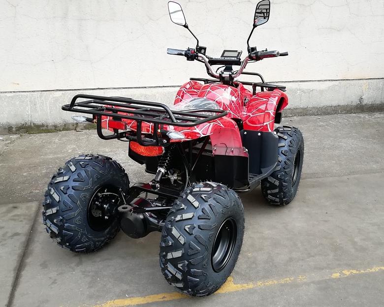 Квадроцикл GreenCamel Атакама T320 красный паук (48V 1000W R8 Дифференциал) фото 4