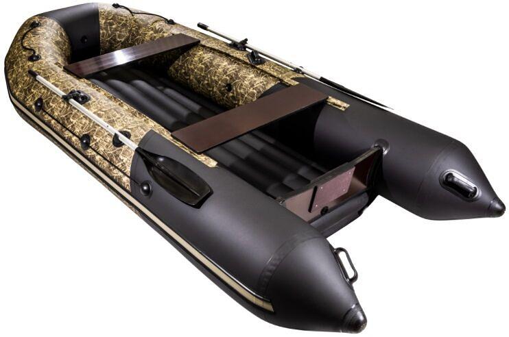 Лодка Таймень NX 3600 НДНД PRO, 3600*1680*465 мм., цвет: камуфляж фото 1